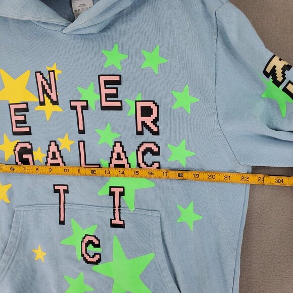 Cactus Plant Flea Market Kid Cudi Enter Galactic Hoodie M Glow Long Beach Stars - Picture 6 of 7